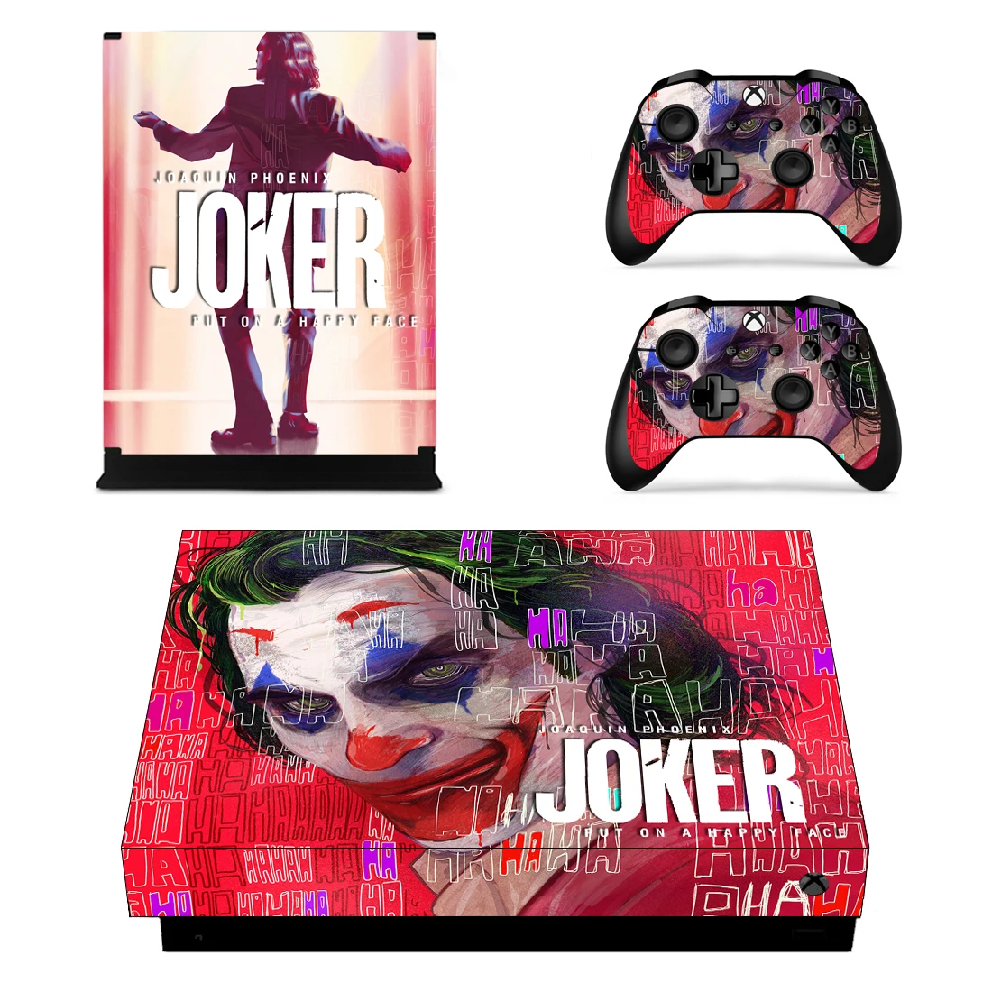 DC пленка Джокер кожа Наклейка для Xbox One X консоли и контроллеры наклейки s для Xbox One X Кожа винил