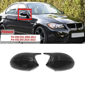 

Plain Black M3 Style Rear View Mirror Cap Cover Replacement for BMW 3 Series E90 E91 E92 E93 LCI Facelifted 2010-2013