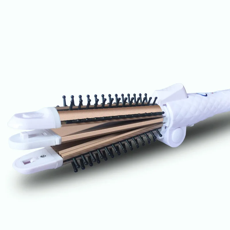 

Professional Hair Dryer Brush 3 In 1 Hair Straightener Curler Comb Electric Blow Dryer With Comb Hair Brush Roller Styler