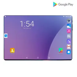 Супер закаленное стекло 10 дюймов планшетный ПК Android 8,0 4 Гб оперативная память 64 Встроенная 5.0MP Wi Fi Octa Core 3g г LTE FDD 1280*800 ips планшеты 10,1
