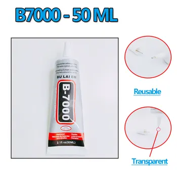 

B7000 50ml Multipurpose Adhesive Jewelry Rhinestone Crafts DIY Phone Screen Glass Epoxy Resin Super Liquid Glue B-7000 Nail Gel