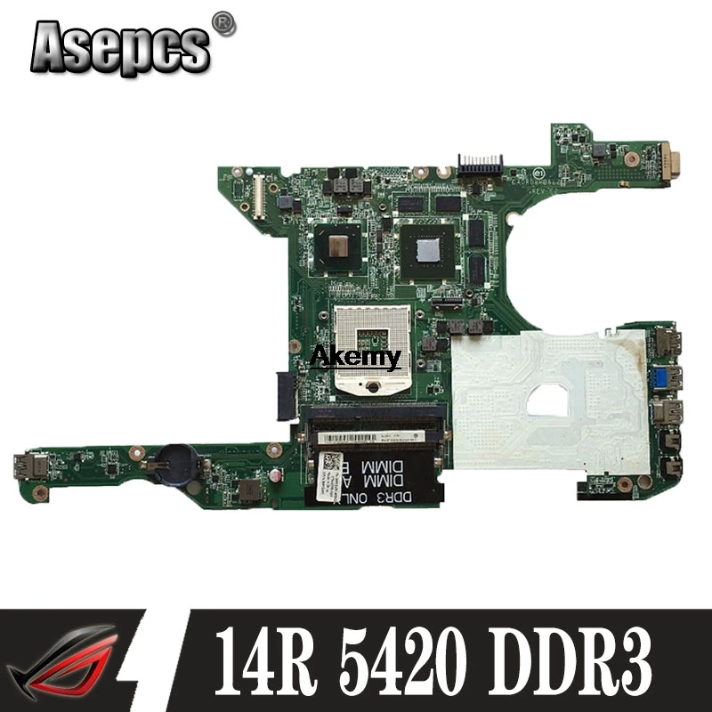 

Laptop motherboard for DELL 14R Inspiron 5420 I5420 P33G PC Mainboard 0HMGWR DA0R08MB6E4 DA0R08MB6E2 tesed DDR3