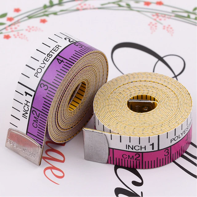 1PC Body Measuring Ruler Sewing Tailor Tape Measure Mini Soft Flat Ruler  Centimeter Meter Sewing Measuring Tape 60in 1.5m - AliExpress