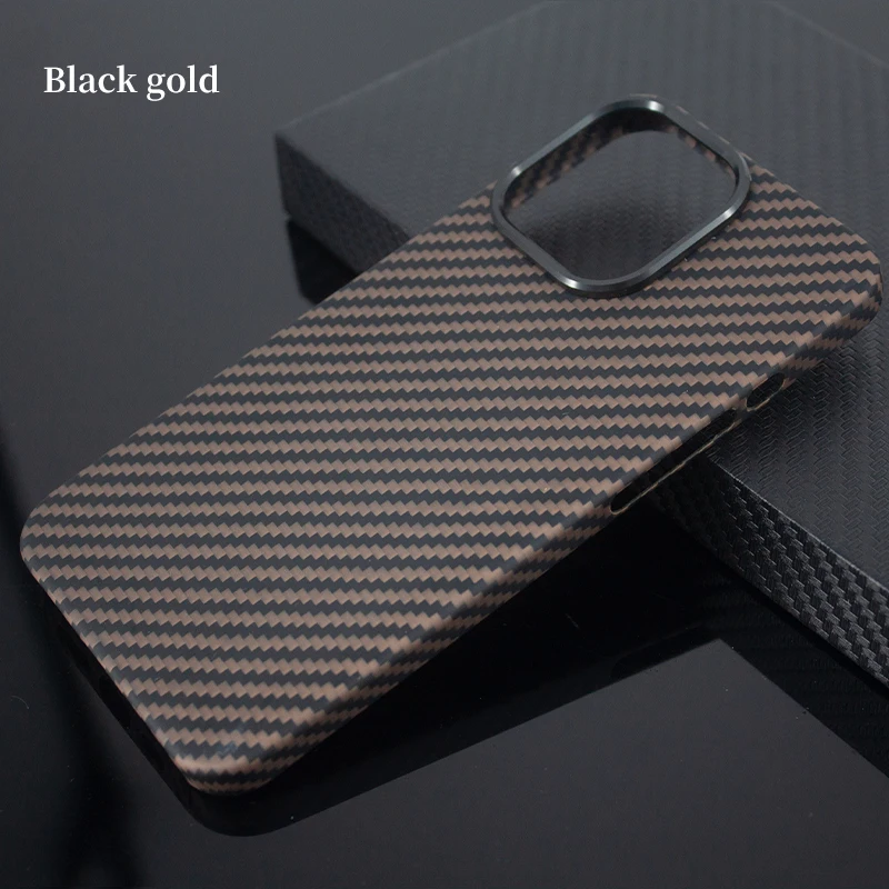 ACC-Case Real Carbon case For  iPhone 14 13 12 Pro Max Ultra-thin Anti-fall Color carbon Fiber  of iPhone 15 14 Cover  Anti-drop