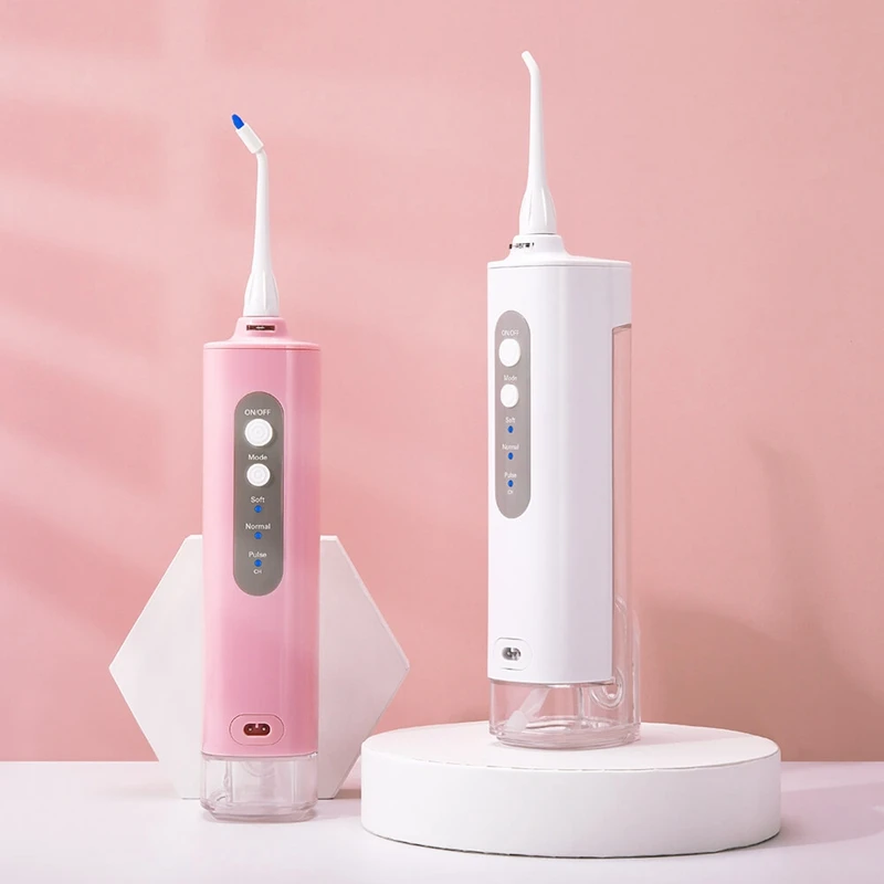 

Electric Oral Irrigator Usb Rechargeable Water Line 220ML Waterproof Scaler