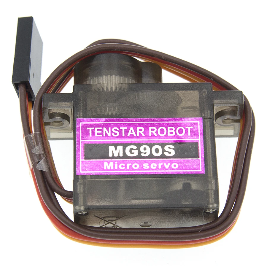 Цифровой робот TENSTAR MG90S 9g с металлической передачей 10 шт./лот сервопривод для
