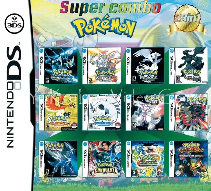 Супер все в 1 DS видеоигры картридж Консоли Карты для nintendo DS 3DS 2DS