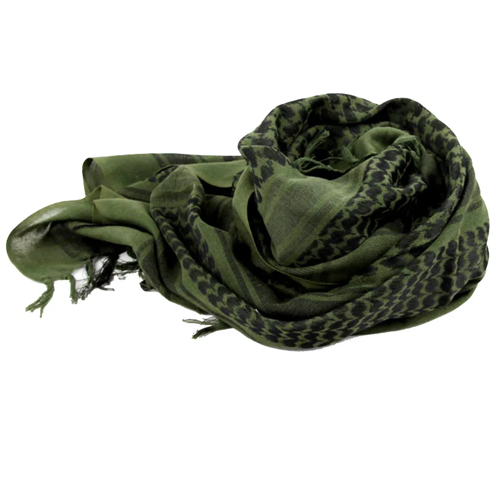C Открытый военный арабский Тактический пустынный Keffiyeh Шарф шаль шейный головной убор повязка на голову, маска для лица велосипедная голова шапочки с шарфами 9,16 - Цвет: C