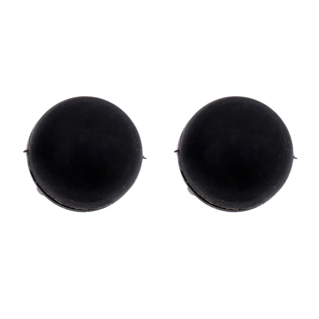 2 шт Силиконовые теннисные мячи Вибрация ракетки демпфер-премиум и прочный-черный