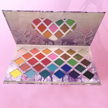 

Colorful Nude Eyeshadow Palette 28 Colors Matte Shimmer Bright Eye Shadow Pallete Glitter Yellow Pigment Makeup Palette Cosmetic