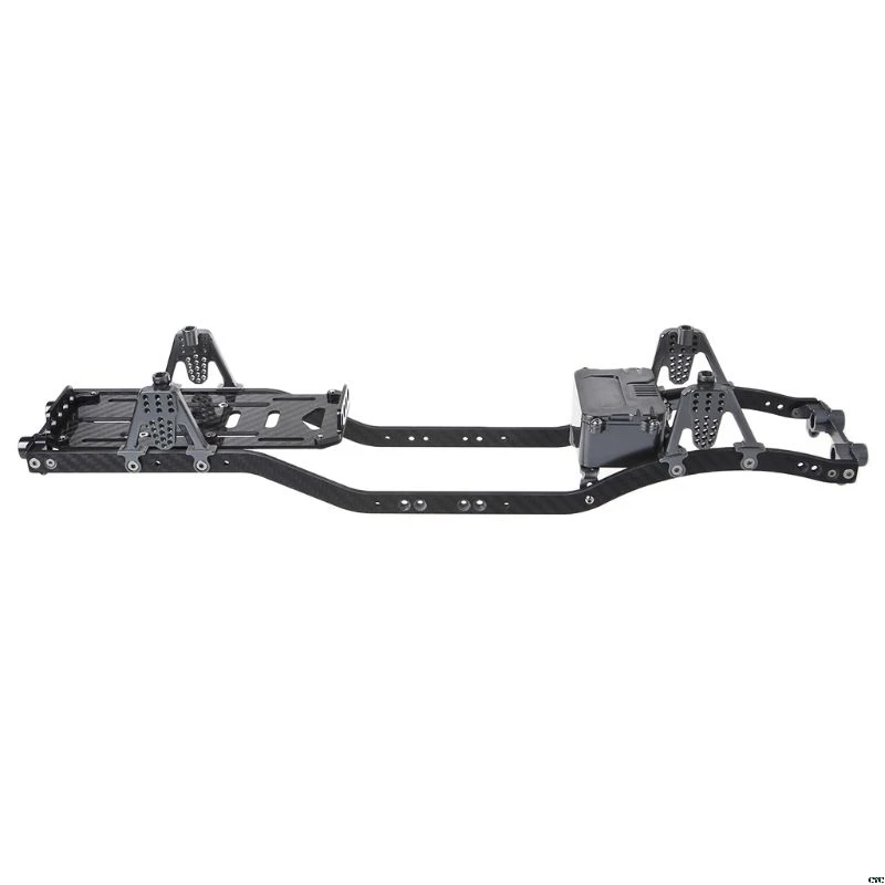 

Carbon Fiber Metal Chassis Frame Girder RC Cars Frame for 1:10 Axial SCX10 D90 Rock Crawler Parts