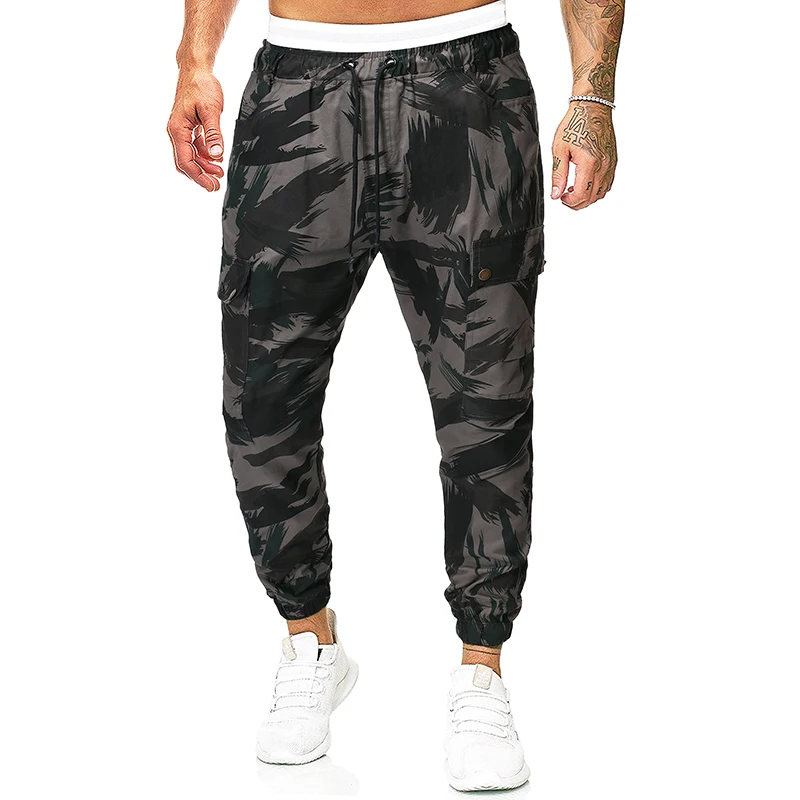 S-2XL новые мужские s Jogger осенние карандашный гаремный брюки мужские Камуфлированные штаны, милитари несколько стилей брюки свободные удобные брюки карго