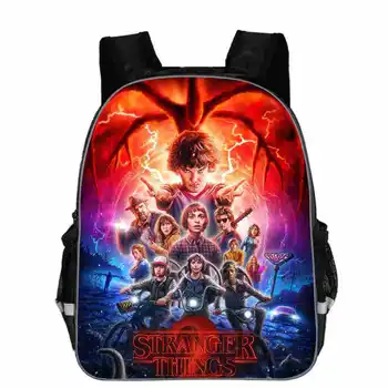 

New Stranger Things Backpack Children School Bags Kids Kindergarten Bag Stranger Things Backpacks Baby Gifts SAC a DOS