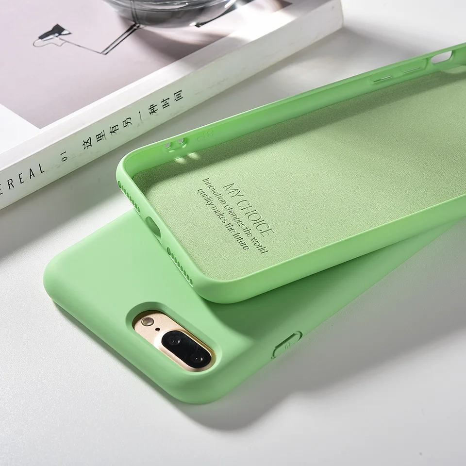 Оригинальный жидкий силиконовый чехол для iPhone 11 Pro Max 7 6 6s 8 Plus Hoesje Carcasa i Phone Apple X XR XS