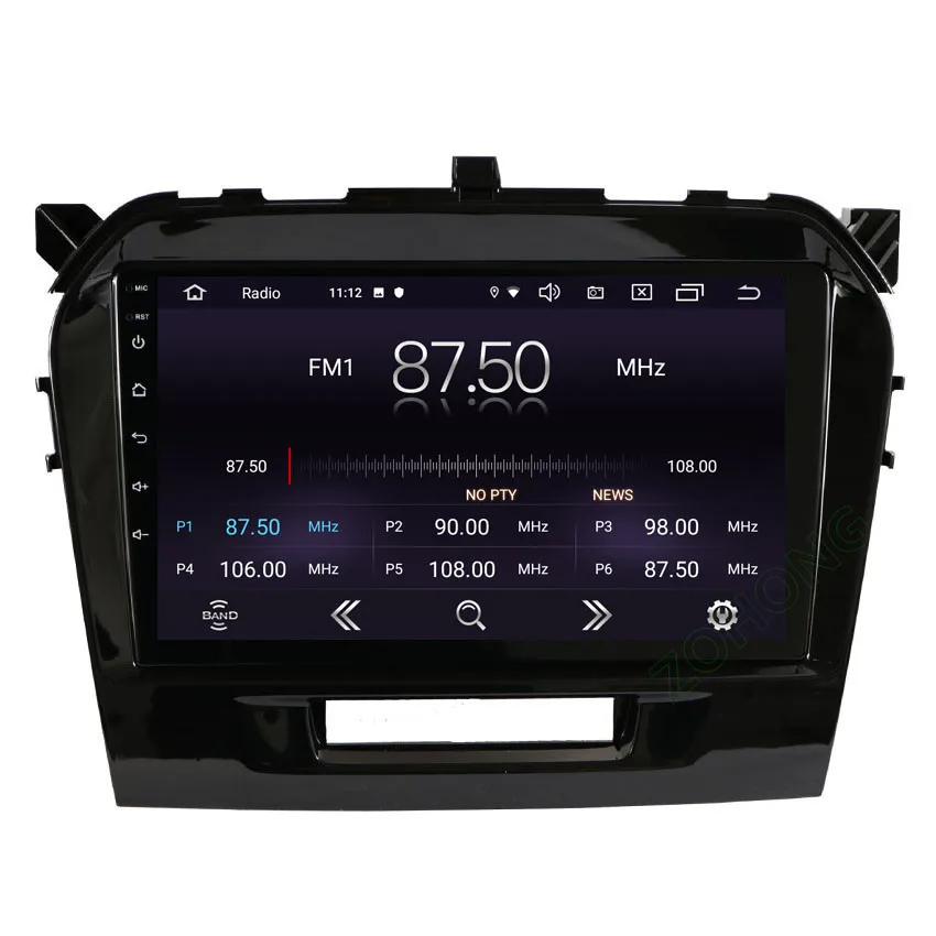 2.5D 4G RAM2Gb Android 9 0 для Suzuki Vitara 2015 2019 автомобильный мультимедийный плеер радио GPS