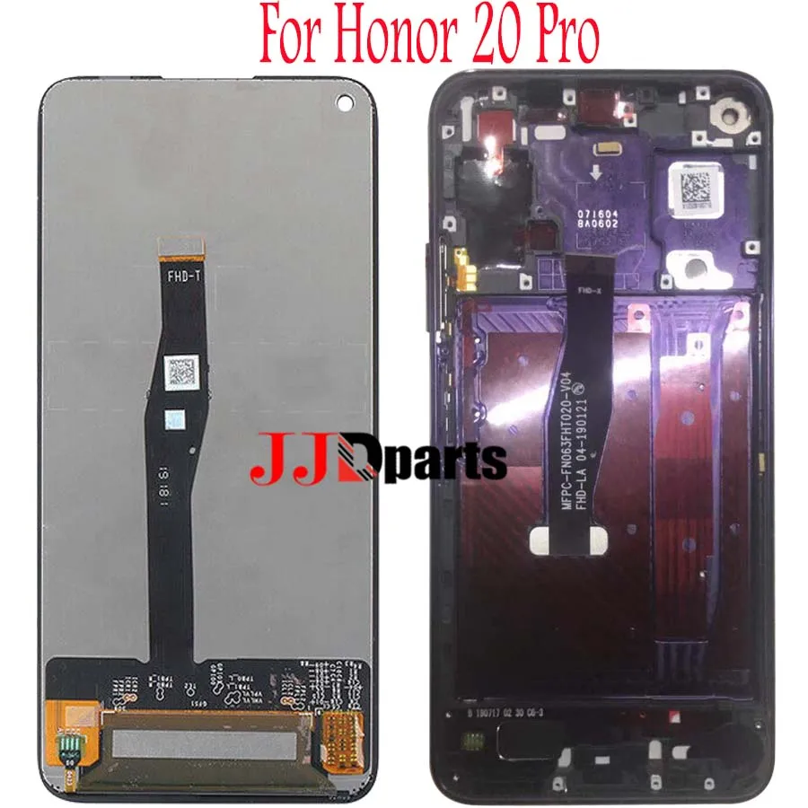 Новинка для huawei Honor 20 pro, ЖК-экран, сенсорная панель, дигитайзер, Замена для huawei Honor 20, ЖК-дисплей Honor 20