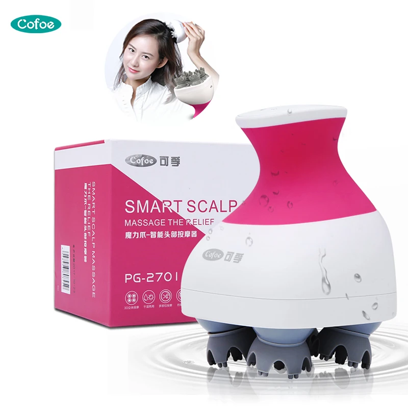 

Cofoe 3D Electric Kneading Scalp Head Massager Multifunctional Body massagers Smart Massager Device For Head Massage&Relaxation