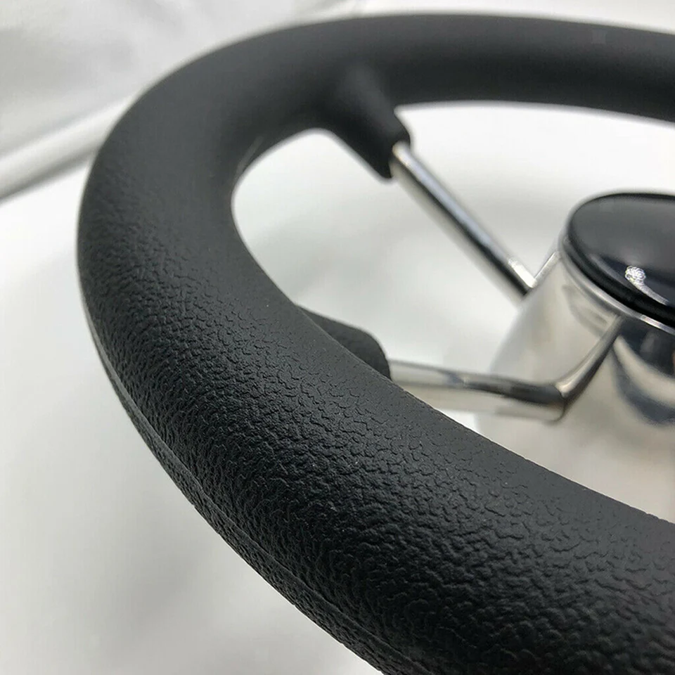 ステンレス製ボートステアリングホイール,13-1/2インチ,5本スポーク