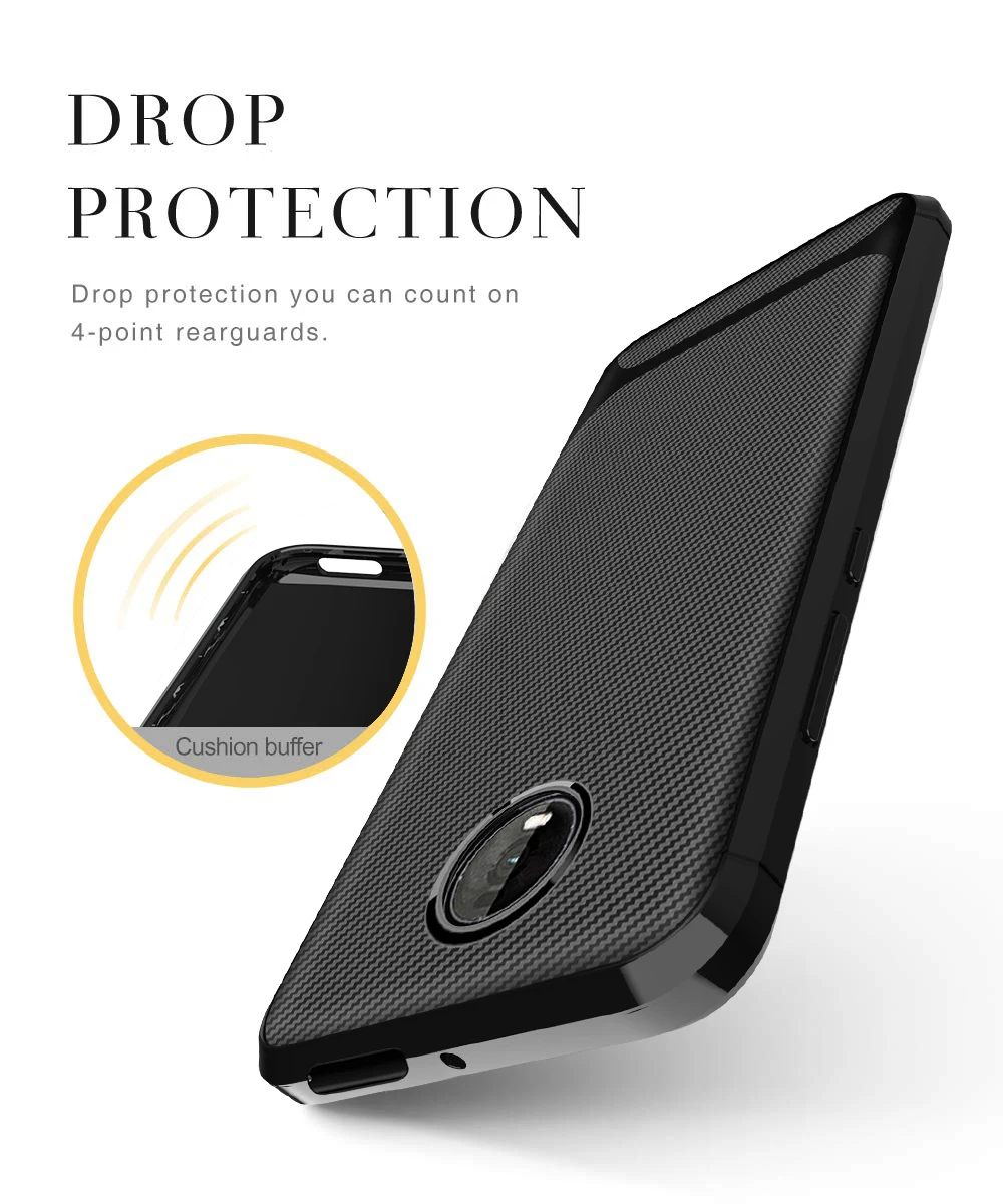 Мягкий резиновый противоударный чехол для мобильного телефона MOTOrola Z4 play