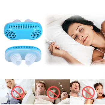 

Effective Mini Silicone Anti Snore Nasal Dilators Apnea Aid Device Stop Snoring Nose Clip Tool