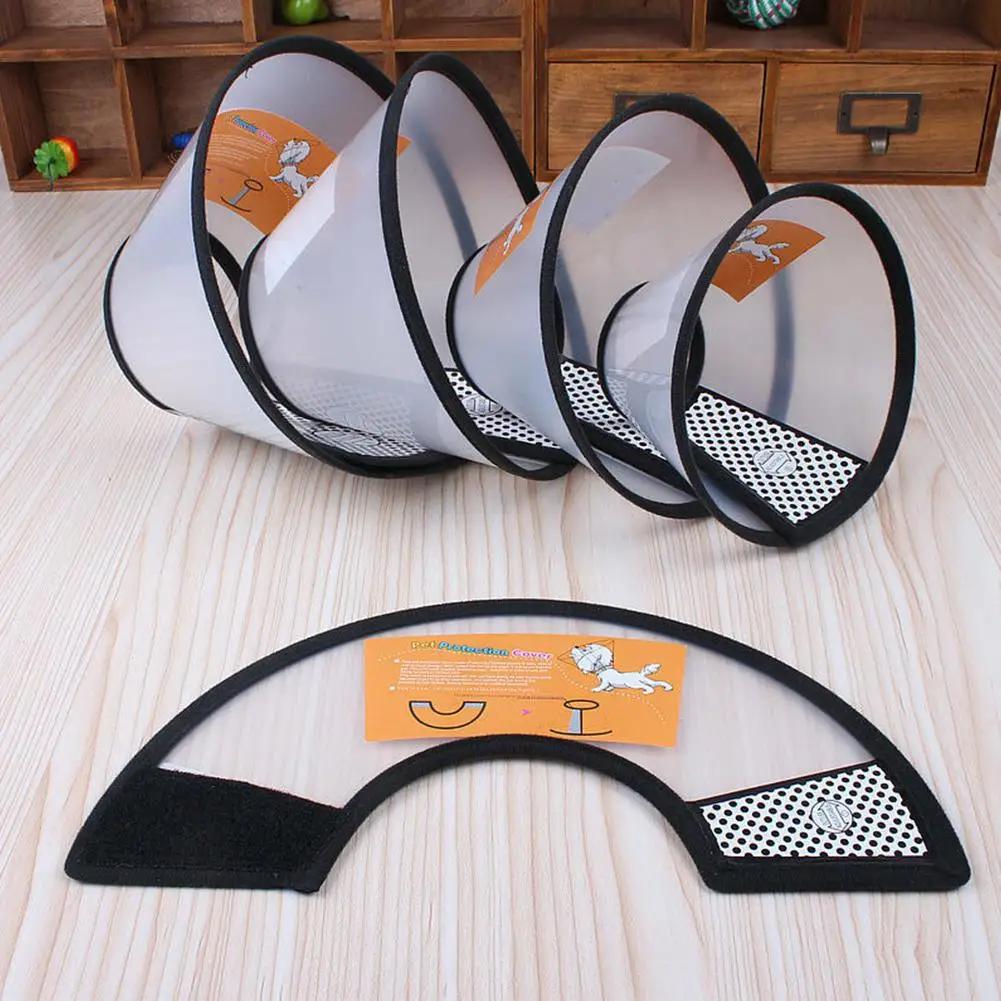 

DishyKooker Cone Protective Collar for Pet Dogs Cats Wound Healing Protection Cover