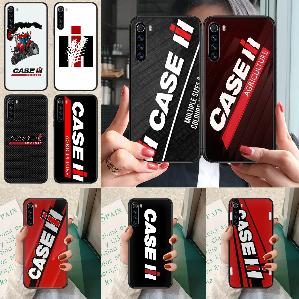 

CASE IH Tractor Phone case For Xiaomi Redmi Note 7 8 8T 9 9S 4X 7 7A 9A K30 Pro Ultra black bumper pretty shell fashion prime