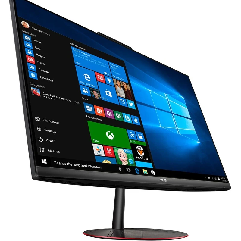 Моноблок ASUS ZEN AN242GDK-BA001D(ZN242GDK) Intel Core i7-8750H/16G/1TB+SSD 256Gb/NV GTX 1050/4GB/WiFi/24" FHD IPS 1920*1080