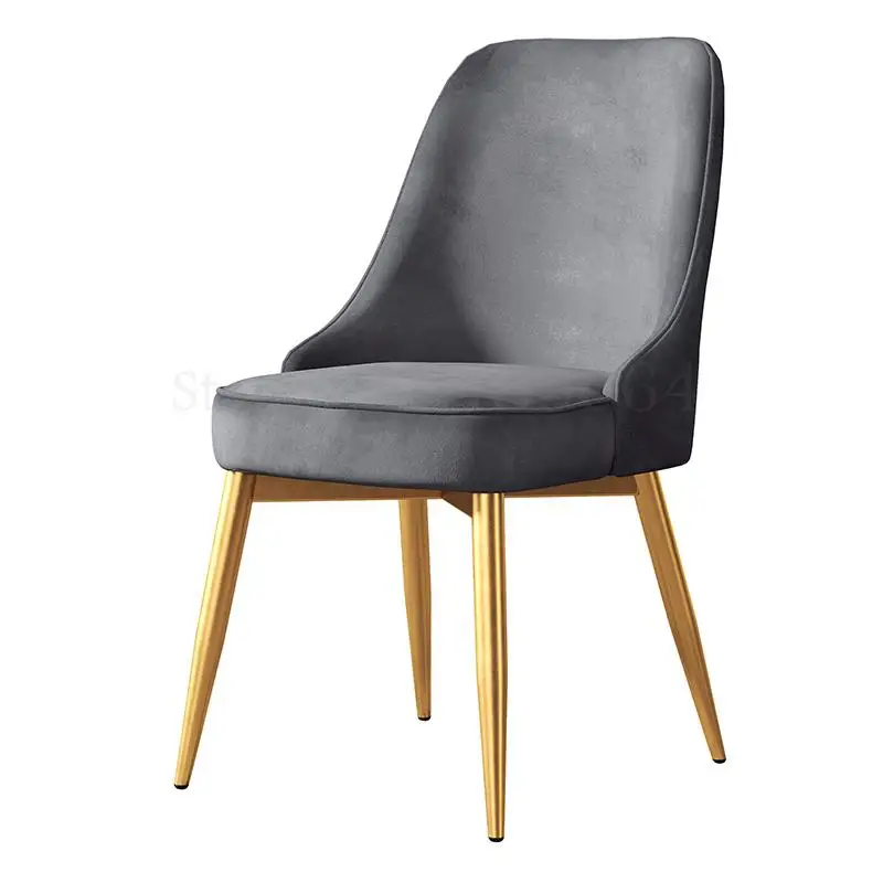 Обеденный стул Скандинавская спинка стул гостиная стул кафе современный стул в стиле минимализм светильник роскошный Ins сетка красный домашний стул