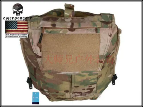 EmersonGear тактический жилет сумка на молнии панель для AVS JPC2.0 CPC жилет
