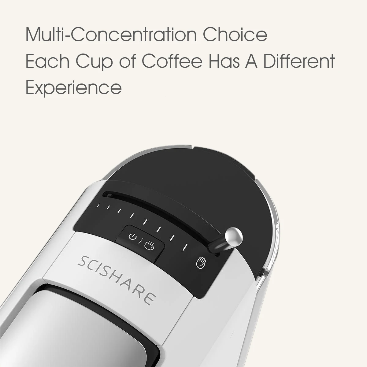  Scishare Capsule Espresso Coffee Machine Automatically Extraction 9 Level High Pressure Electric Co