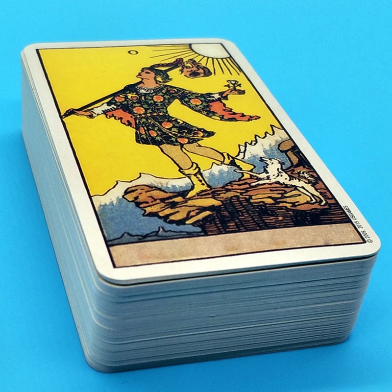 Полный английский лучистый Райдер Wait Tarot Cards Smith Tarot Witch Tarot колода семейная настольная игра игральные карты подарок