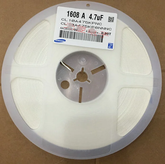 

10pcs/lot 0603 Chip Capacitor 475M 4.7UF 20% 6.3V