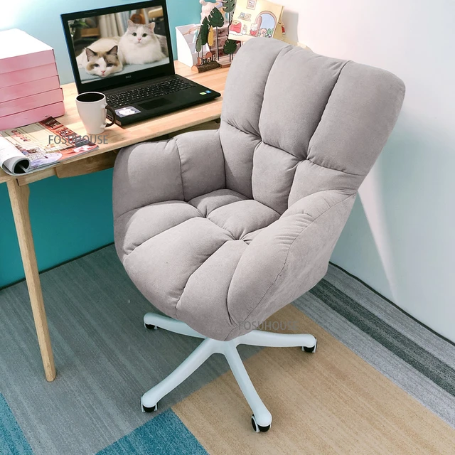 Home Computer Chair Comfortable Office Chair Modern Study Back Lazy Leisure  Rotating Desk Bedroom Furniture Lift Swivel Chairs - Office Chairs -  AliExpress