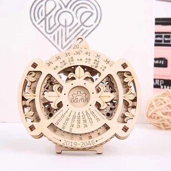 

Creatives DIY Perpetual Calendar 3D Wooden Model Building Kits Assembly Toy Gift for Children Adult Dropshipping
