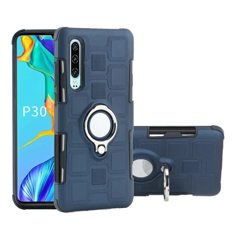 

Nova3 Magnetic Holder Case For huawei y5 y6 y7 y9 p smart plus 2019 TPU PC Anti knock Cover For huawei p30 lite p30 pro Cases