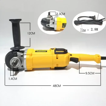 

1300W 220V Grinder Mini Polishing Machine Car Polisher Sanding Machine Orbit Polish Adjustable Speed Sanding Waxing Power Tools