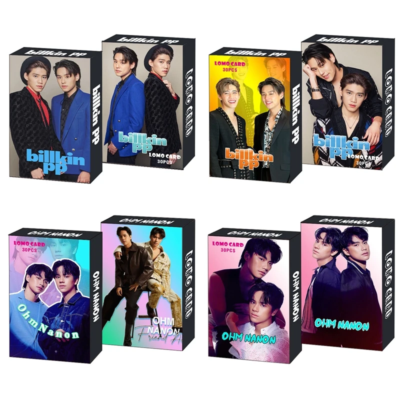 30PCS/Set Thailand Stars BKPP OHM NANON LOMO Cards High Quality Photo Album For Fans Collection Photocards Gift | Канцтовары для