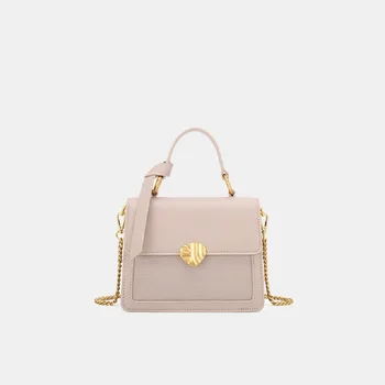 

Small Handbag And Handbag With Chain For Women 2020 New Niche Design Fashion Simple One-Shoulder Cross-Body Bag Small Square Bag
