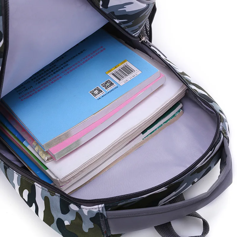 Waterproof children backpacks kids Camouflage school bag boys Primary school backpacks Schoolbags kids Satchel mochila infantil