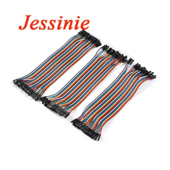 

120pcs/lot 40P 21cm breadboard Jumper Wire Dupont Cable Electronic Line Male to Male Female to Male and Female to Female