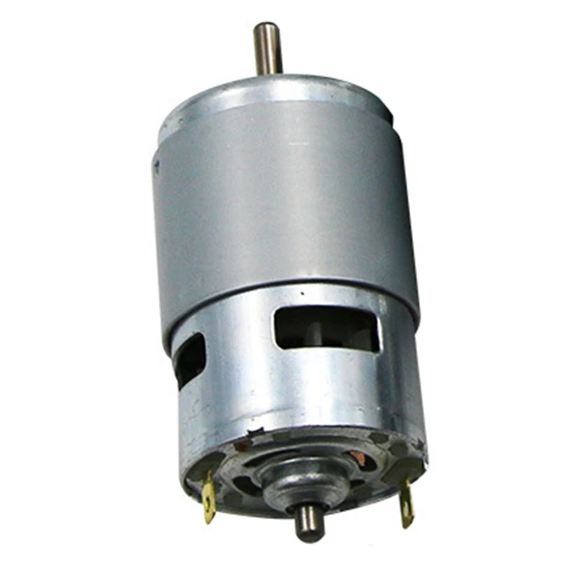 775 DC мотор-редуктор постоянного тока 12 V-36 V 3500-9000 об/мин шариковый подшипник большой высокий крутящий момент Мощность низкая Шум Лидер продаж электронный компонент мотор
