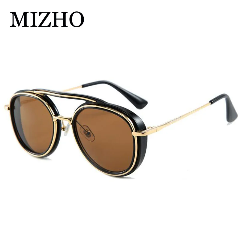 MIZHO минус отражение эффекты черный унисекс солнцезащитные очки для женщин для Винтаж стимпанк дизайнер Прохладный знаменитости Защита от солнца