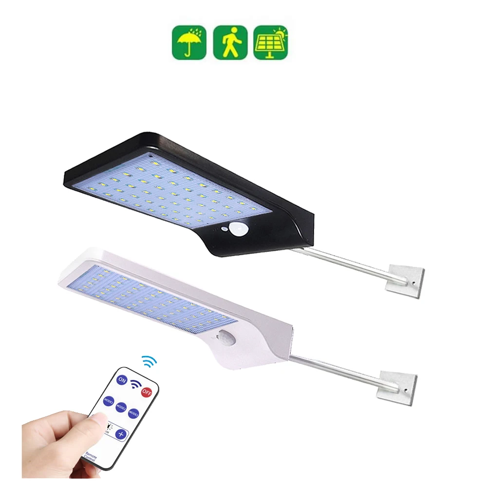 

remote 48/36 LED Solar light Street Garden Security Solar lamp Motion Sensor Energy Saving Waterproof Outdoor spotlight flood