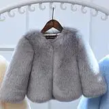 Осень-зима, Новое поступление, пальто с искусственным мехом для девочек детские куртки ярких цветов Детская куртка пальто и куртки для девочек