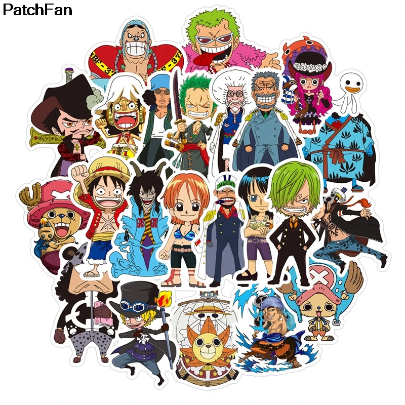 Patchfan 48 шт. одна деталь водонепроницаемые наклейки для скрапбукинга багажа скейтборда телефона ноутбука мото велосипед стены гитары A2661