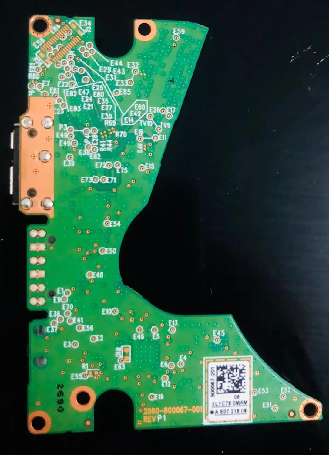 HDD PCB   2060- 800067 -001 REV P1 Western Digital ϵ ̺   