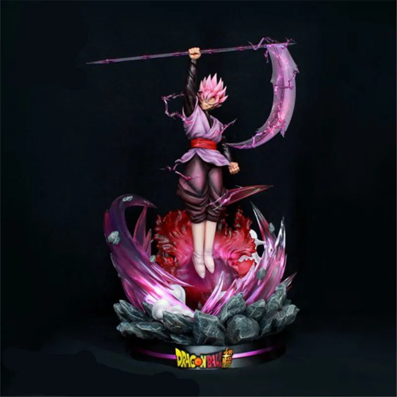 Аниме Dragon Ball Super Saiyan ROSE Goku черная полноразмерная портретная ограниченная статуя GK фигурка Коллекционная модель игрушки M3976