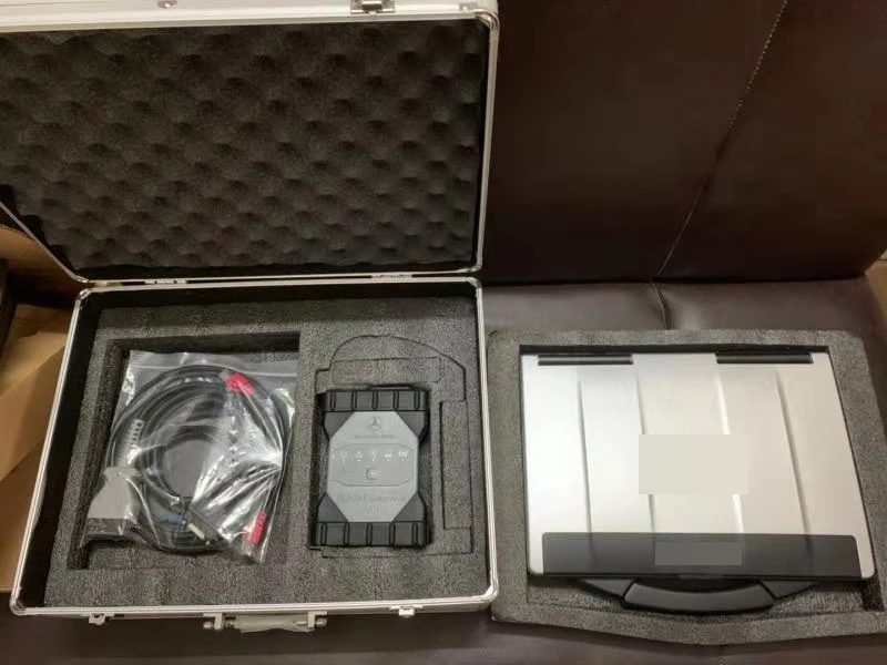Star Diagnosis C6 MB Star C6 VCI SD Подключение C6 OEM DOIP Диагностика VCI с бесплатным программным обеспечением V2019.12 HDD лучше, чем c4 c5 - Цвет: star c6- cf-53 -case