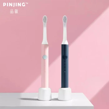 

PINJING EX3 Sonic Electric Toothbrush DuPont brush Ultrasonic Whitening cleaning Teeth Waterproof Household Charging
