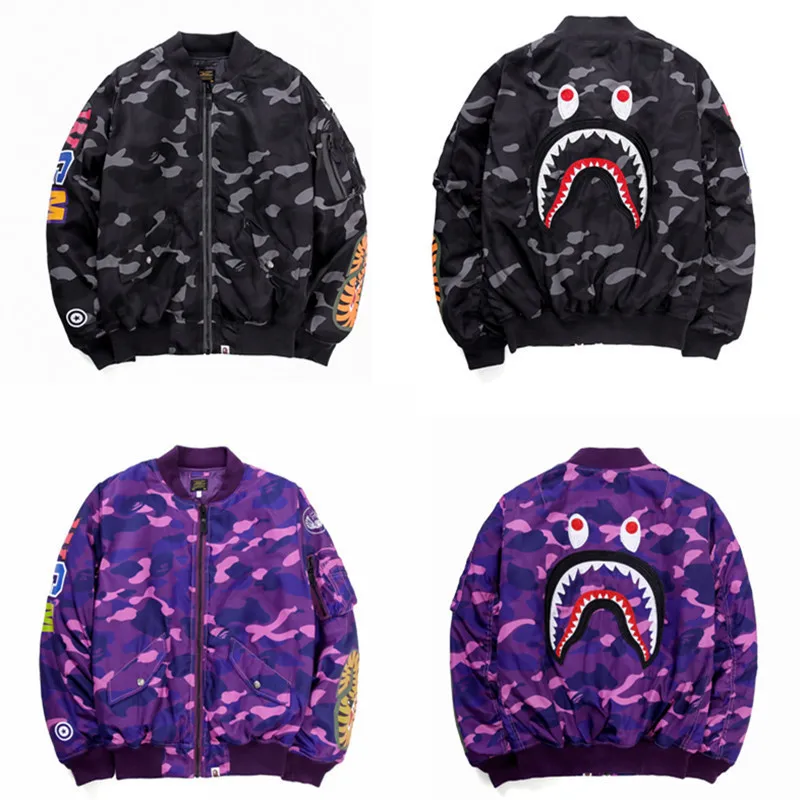

Fashion And Personality Coat Cotton-padded Clothes Autumn And Winter New Style Japanese-style Popular Brand Camouflage Animal Te